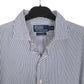Mens Blue Polo Ralph Lauren Estate Formal Dress Long Sleeve Shirt