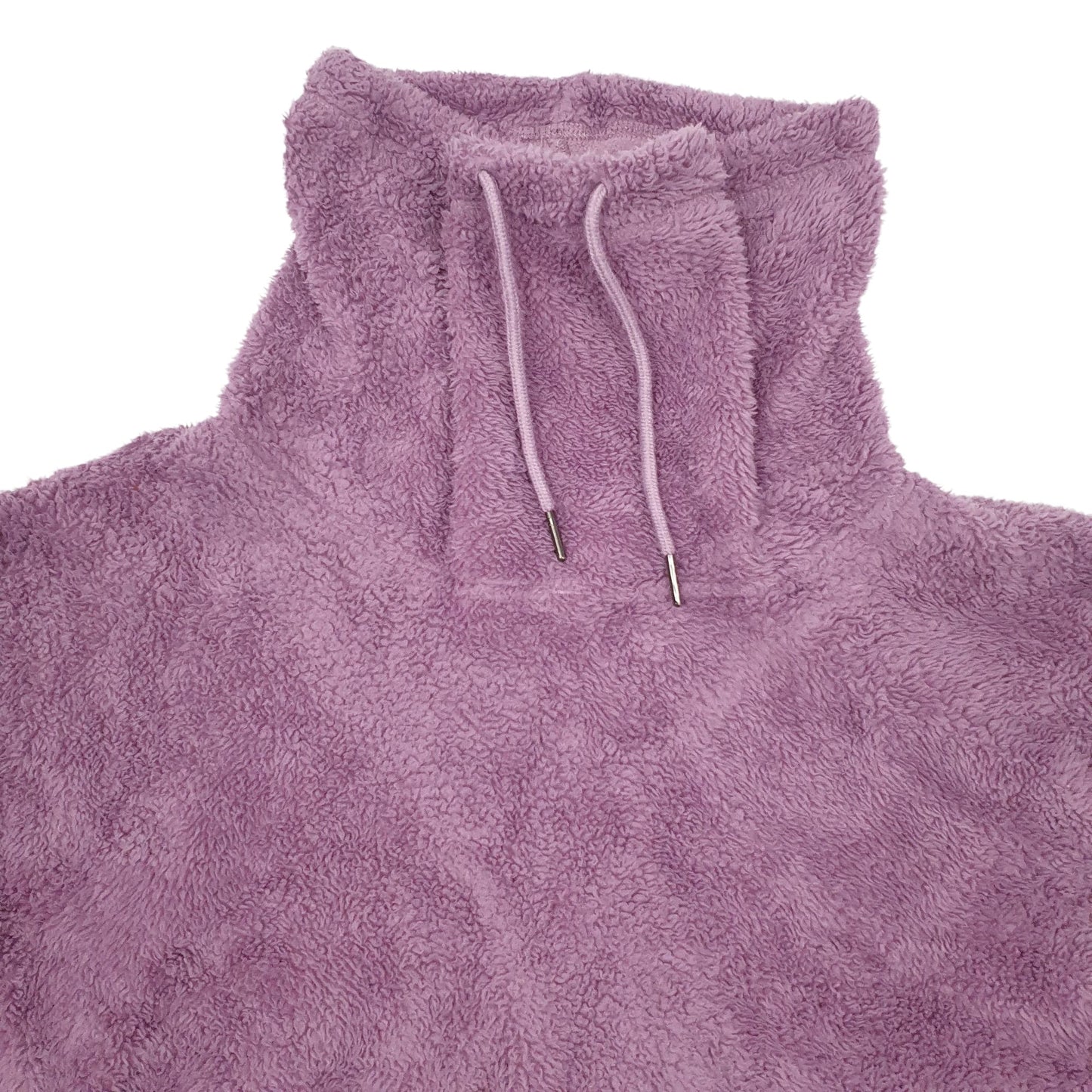 Womens Purple Champion  Turtle Neck Jumper