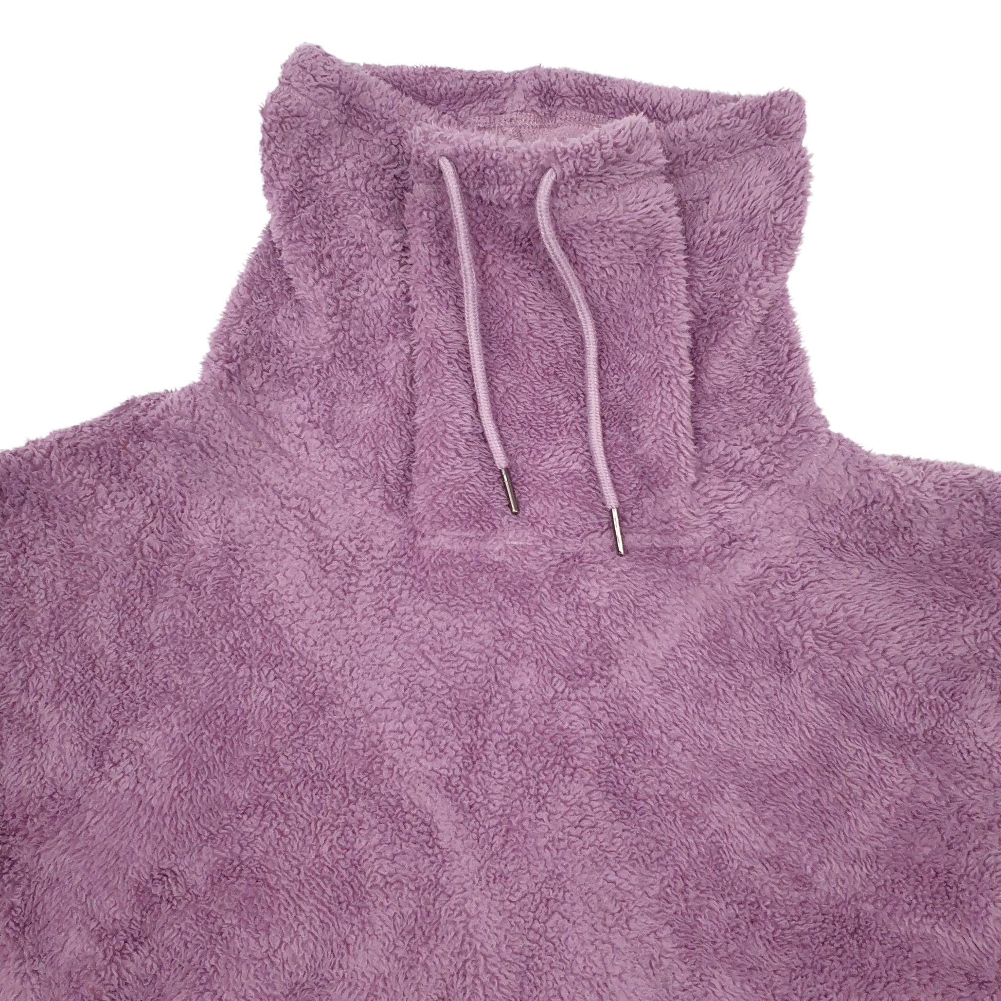Womens Purple Champion  Turtle Neck Jumper