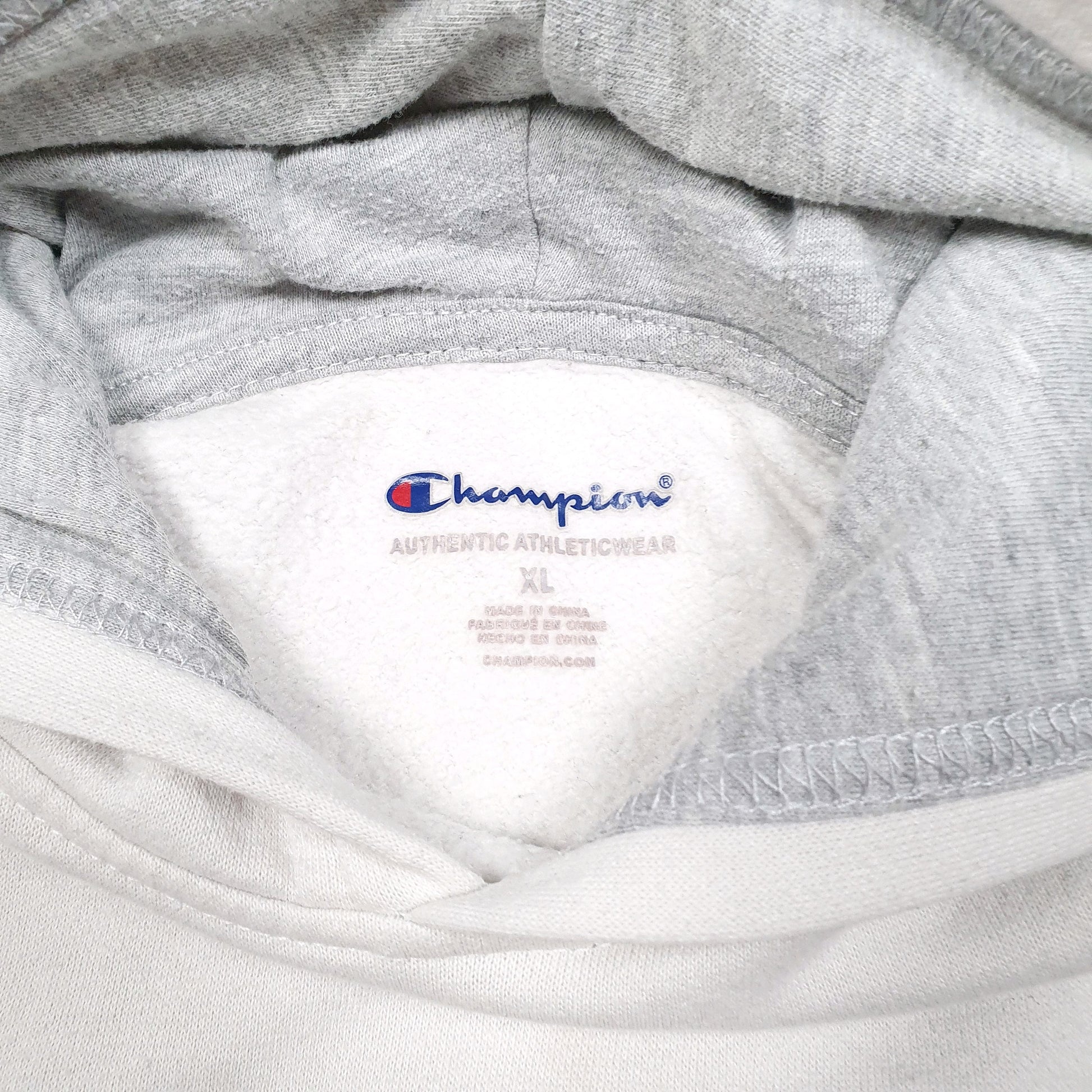 Womens White Champion  Hoodie Jumper