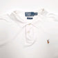 Mens White Polo Ralph Lauren  Short Sleeve Polo Shirt