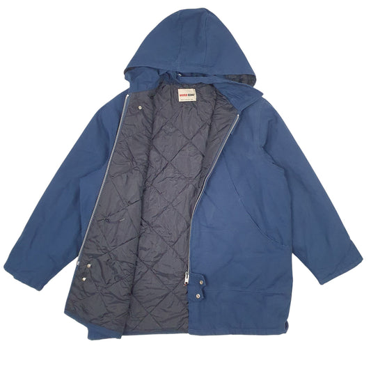 Mens Blue Work King   Coat