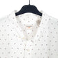 Mens White Dockers Anchors  Nautical Short Sleeve Shirt