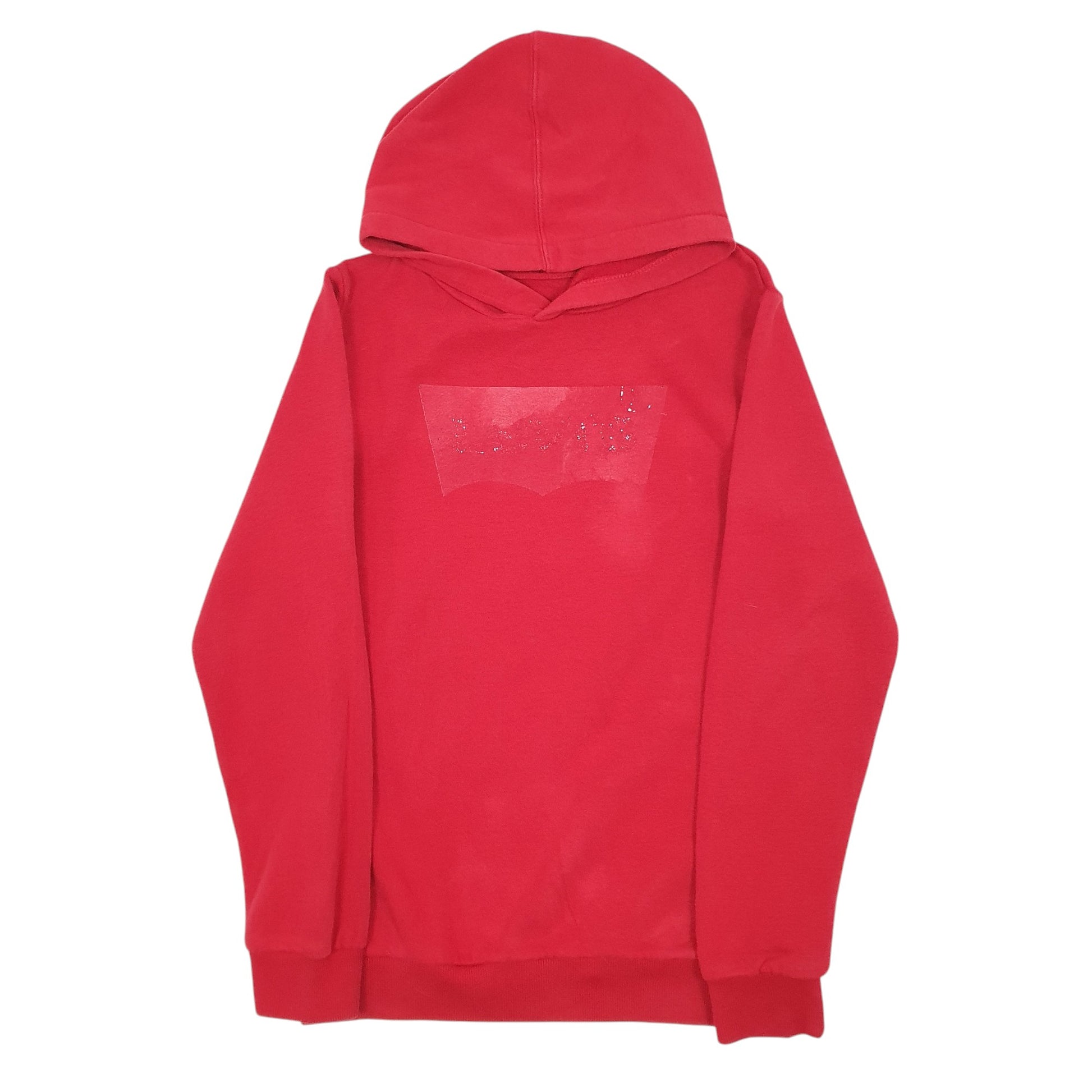 Womens Red Levis  Hoodie Jumper