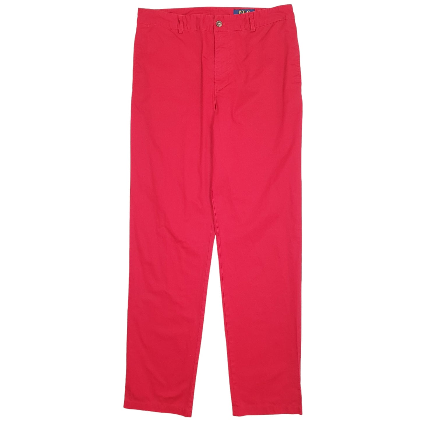 Mens Red Polo Ralph Lauren Lightweight Chino Trousers