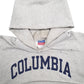 Mens Grey Champion Columbia Spellout Hoodie Jumper