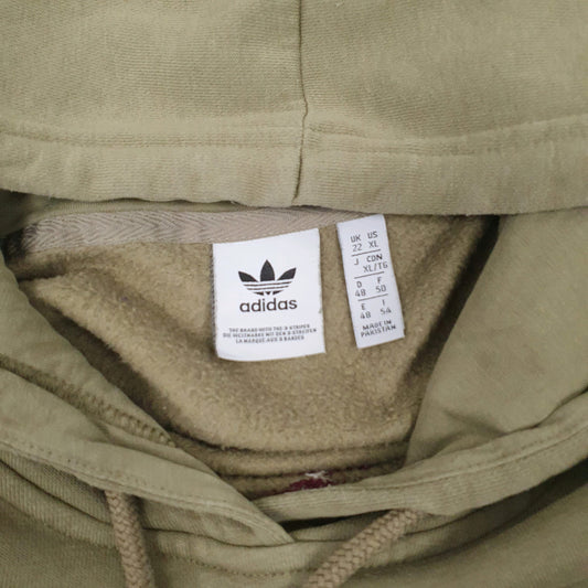 Mens Green Adidas  Hoodie Jumper