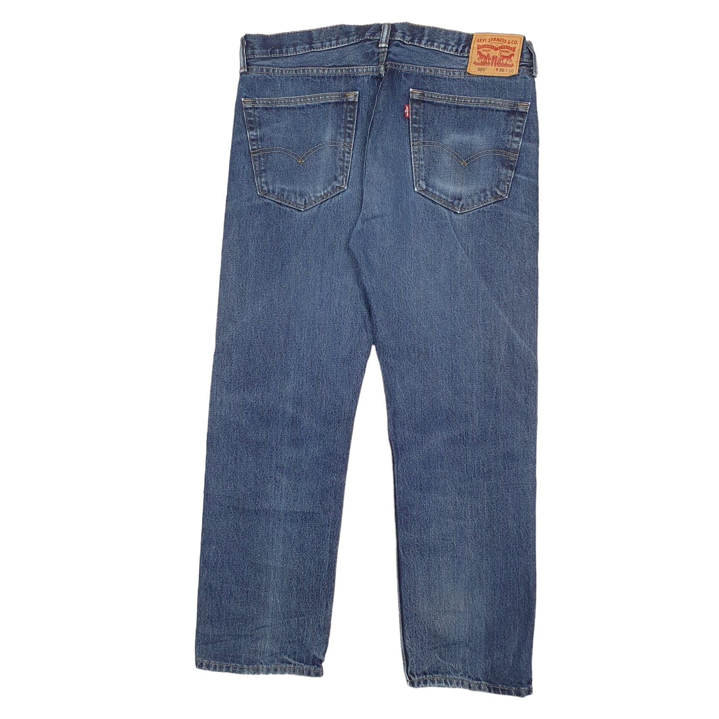 Mens Blue Levis  505 JeansW36 L30
