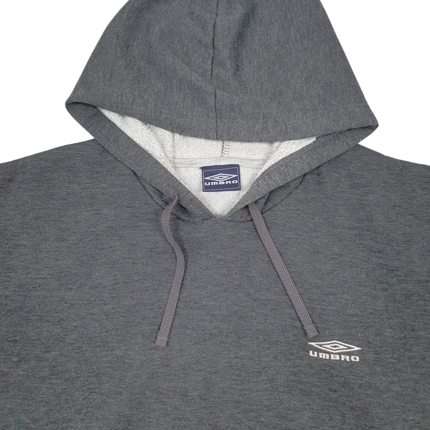 Mens Grey Umbro  Hoodie Jumper