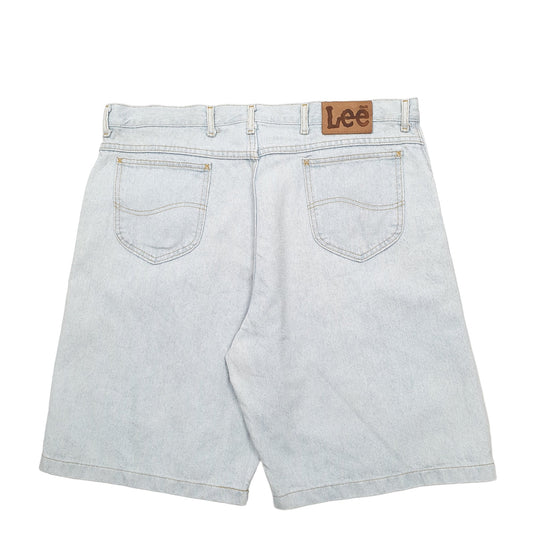 Mens Blue Lee  Denim Shorts