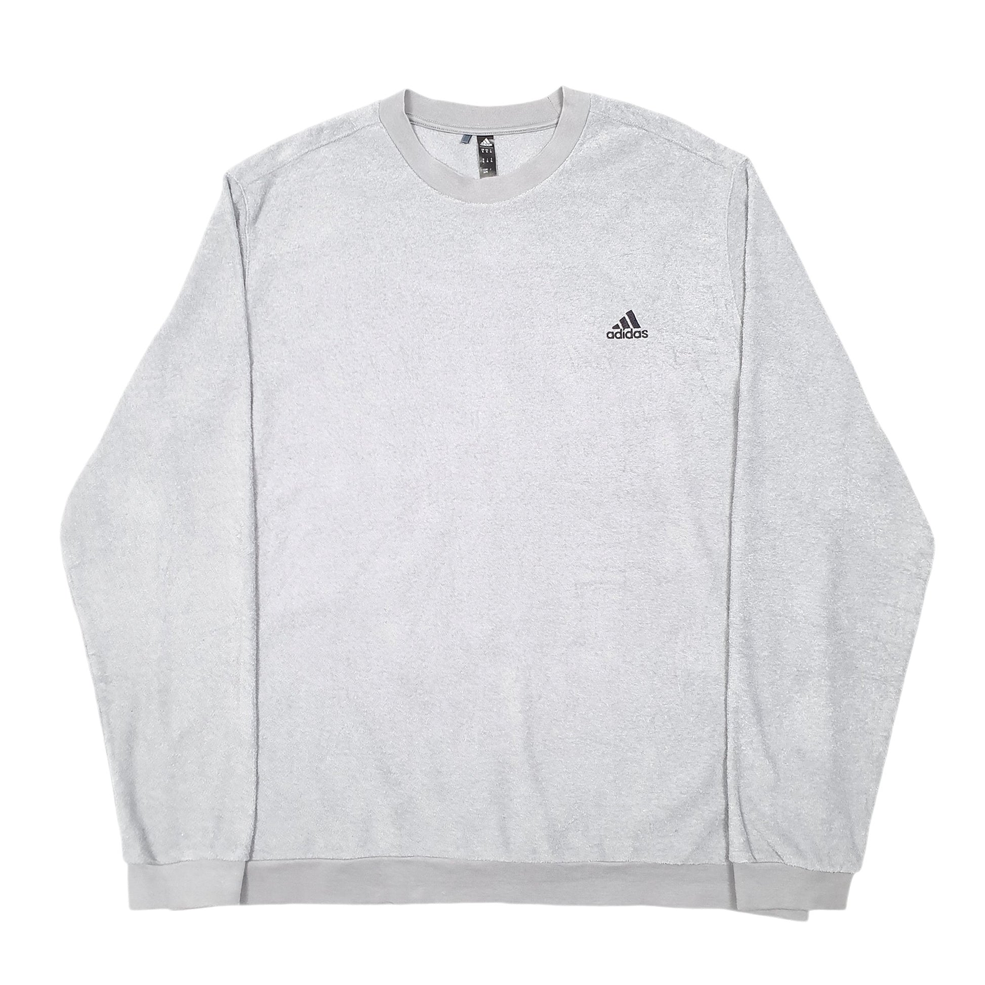 Mens Grey Adidas  Crewneck Jumper