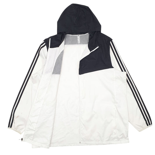 Womens White Adidas   Coat