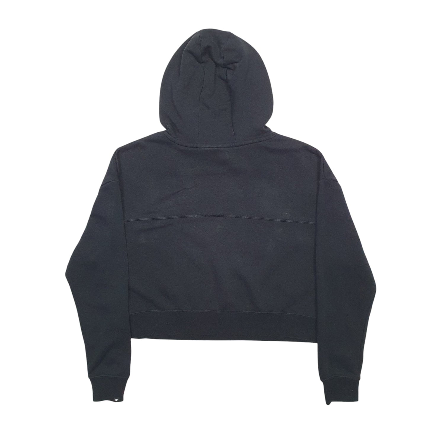 Womens Black Nike Spellout Hoodie Jumper