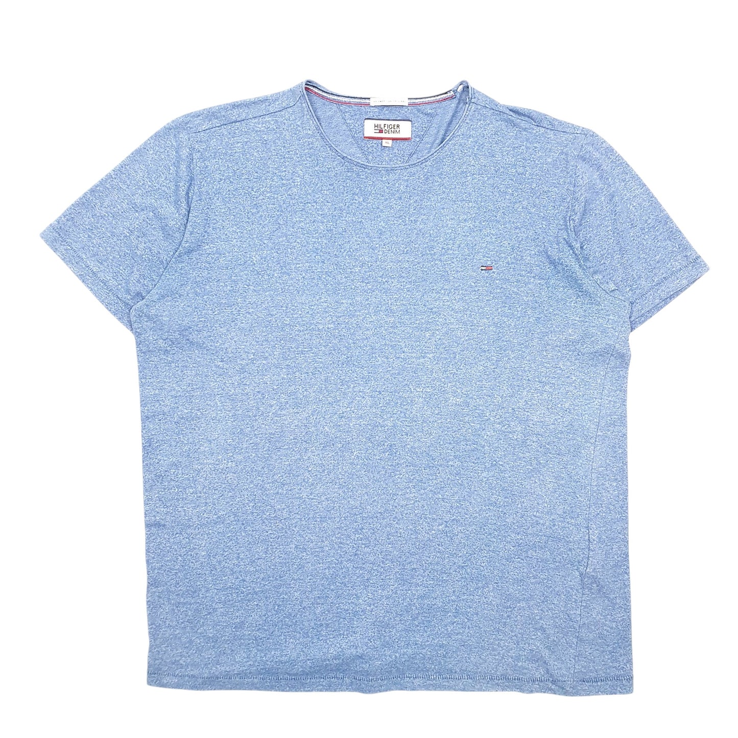 Mens Blue Tommy Hilfiger Denim Short Sleeve T Shirt