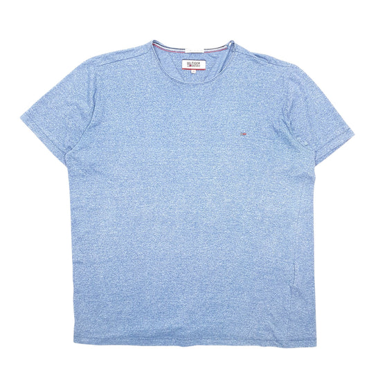 Mens Blue Tommy Hilfiger Denim Short Sleeve T Shirt