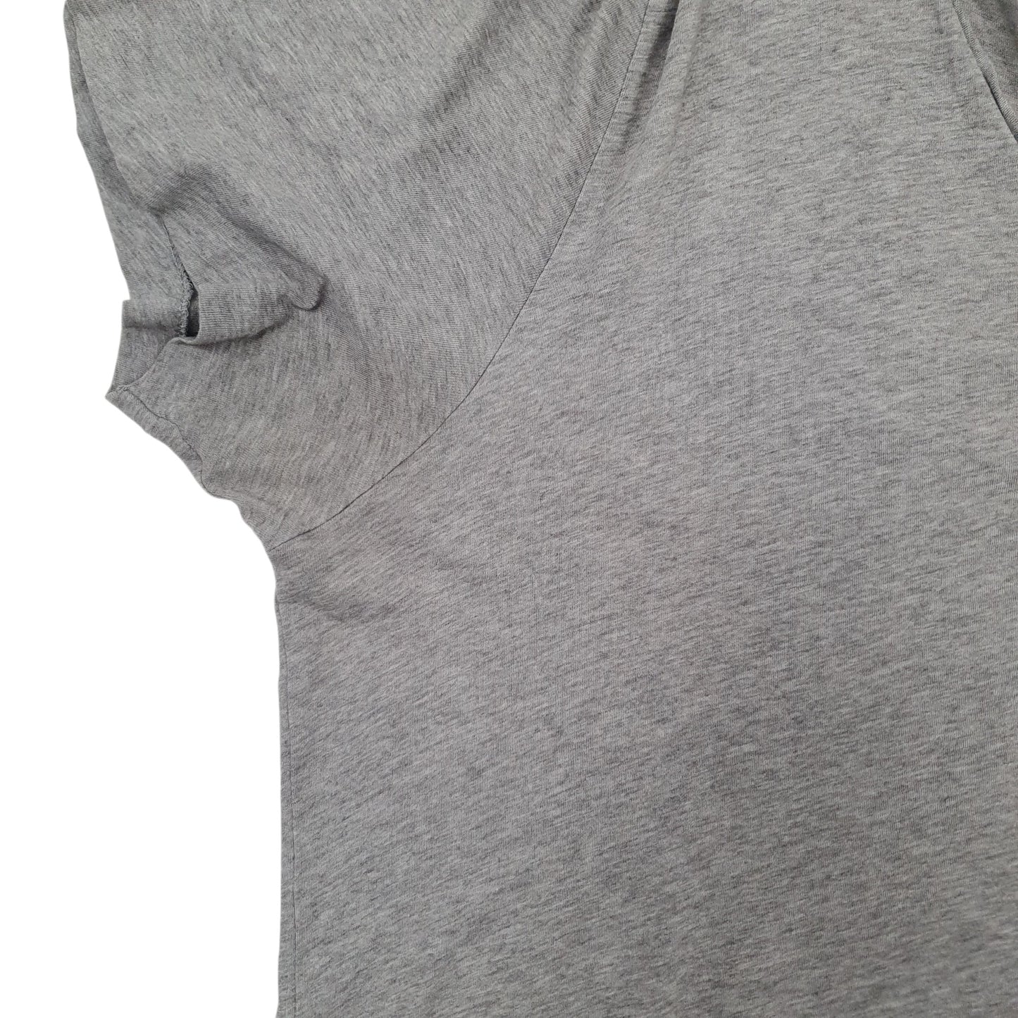 Mens Grey All Saints V Neck Short Sleeve T Shirt