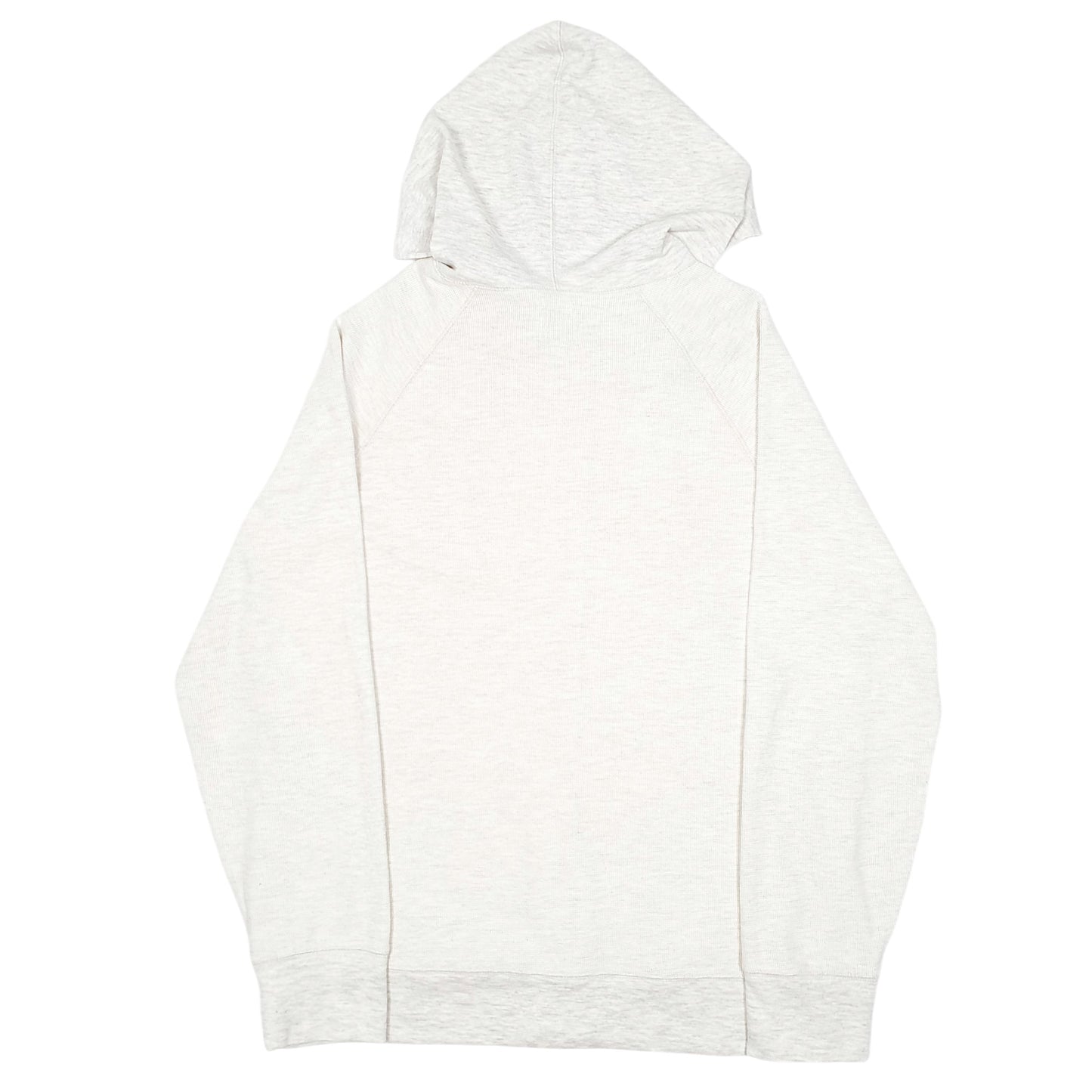 Mens Cream Champion Hoodie Waffle Full Zip Jumper