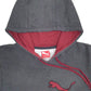 Mens Grey Puma Spellout Hoodie Jumper