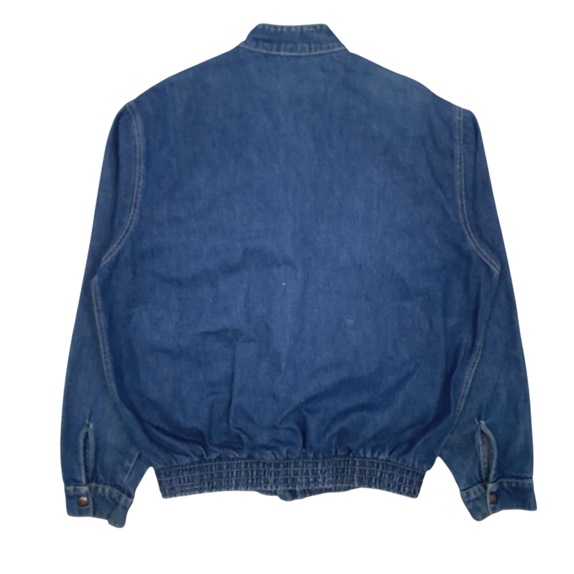 Mens Blue Levis Vintage 90s Moving on Hoodie Coat