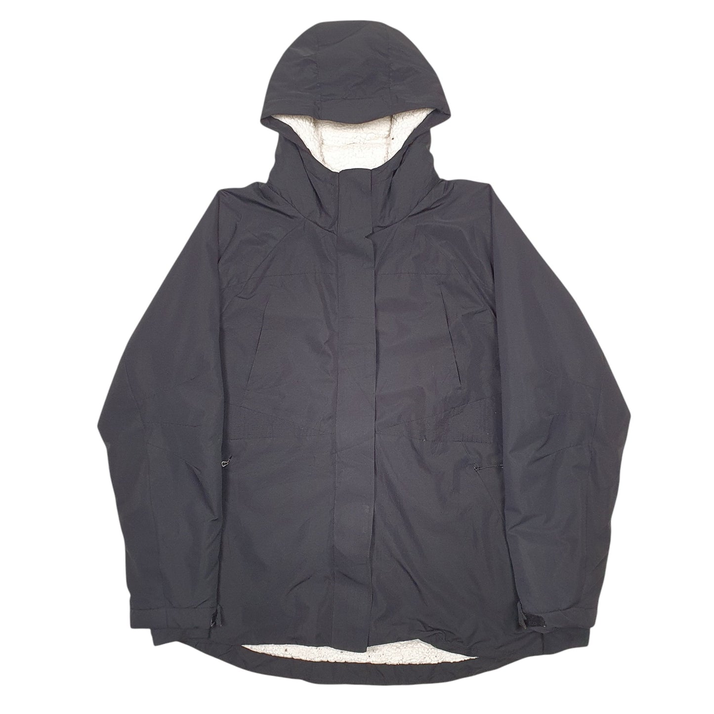 Mens Black Champion Lined  Coat