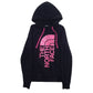 Womens Black The North Face Spellout Hoodie Jumper