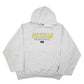 Mens Grey Nike Vintage Team 2000s Michigan Basketball Hoodie Jumper