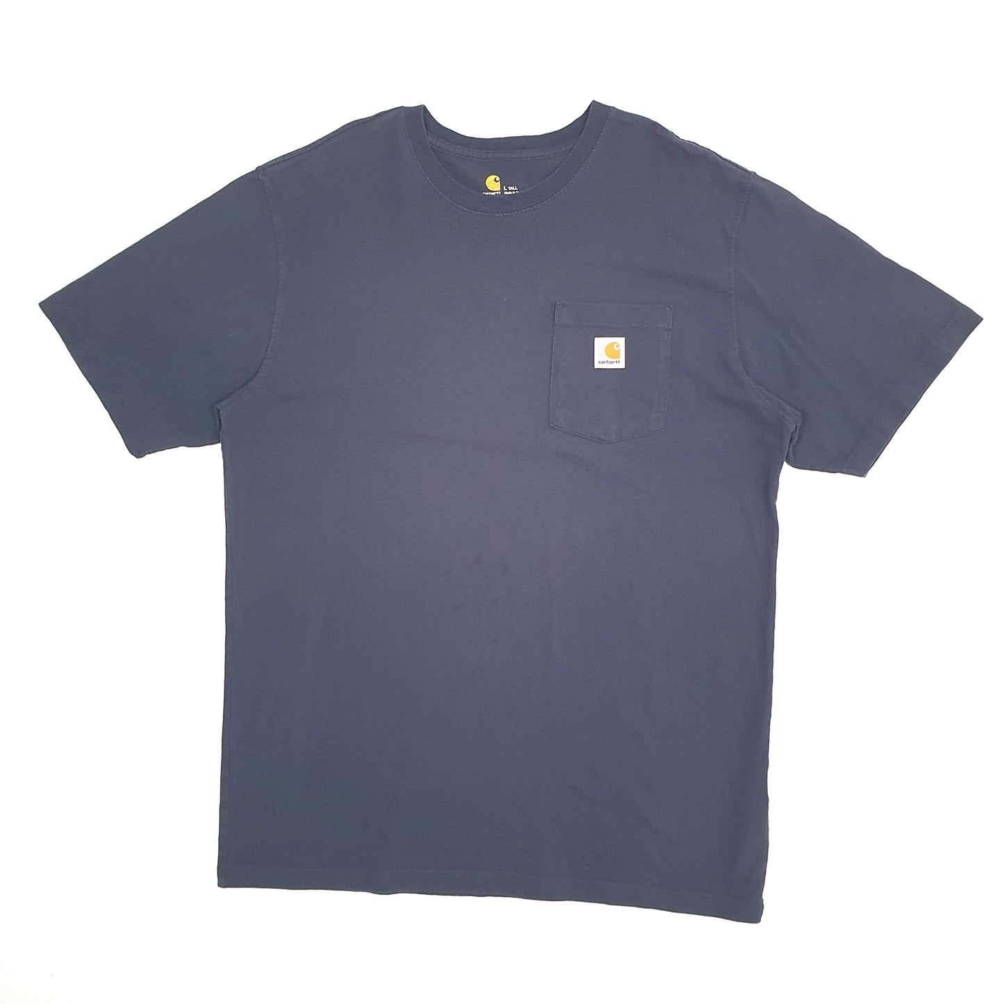 Mens Navy Carhartt  Short Sleeve T Shirt