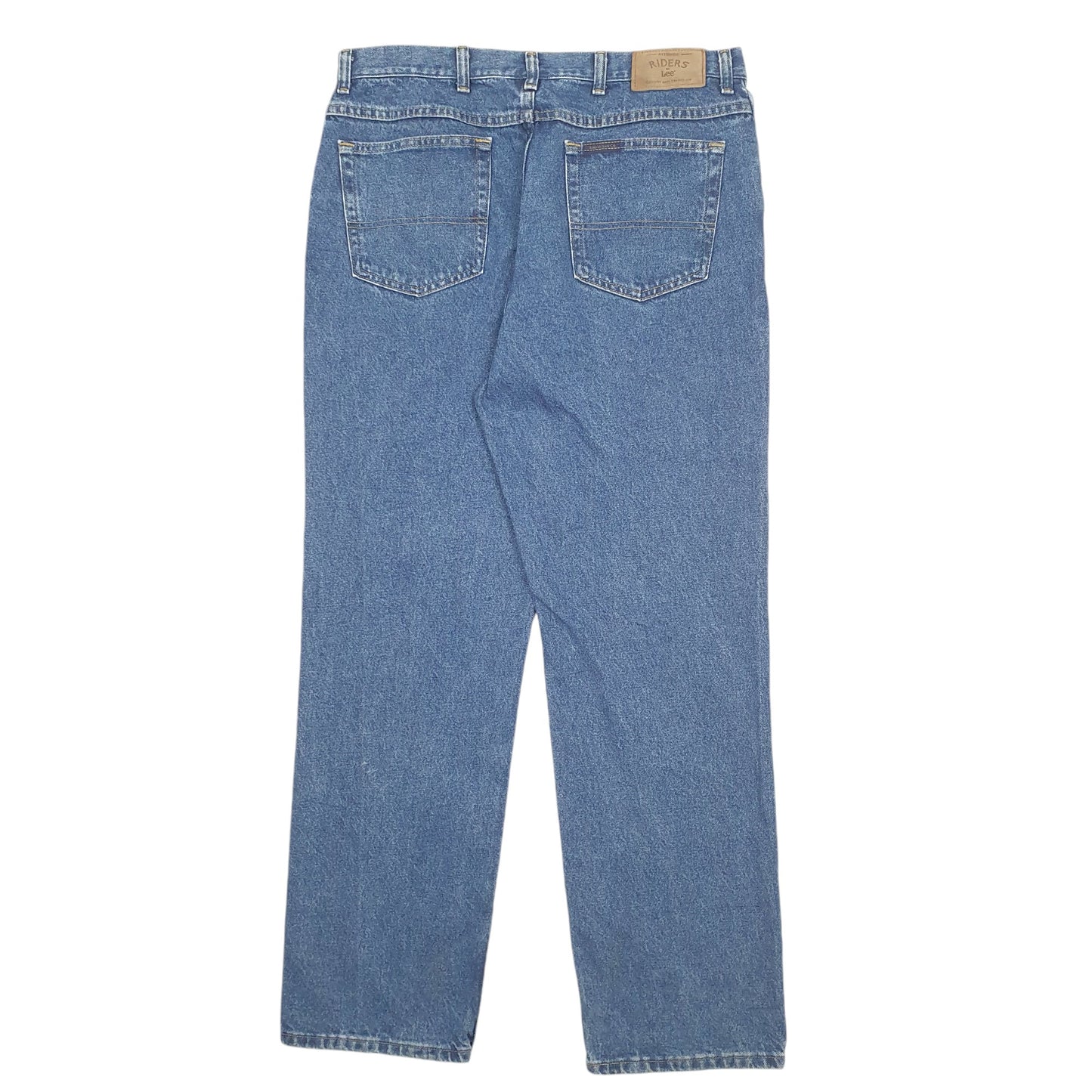 Mens Blue Lee Rider Casual JeansW36 L32