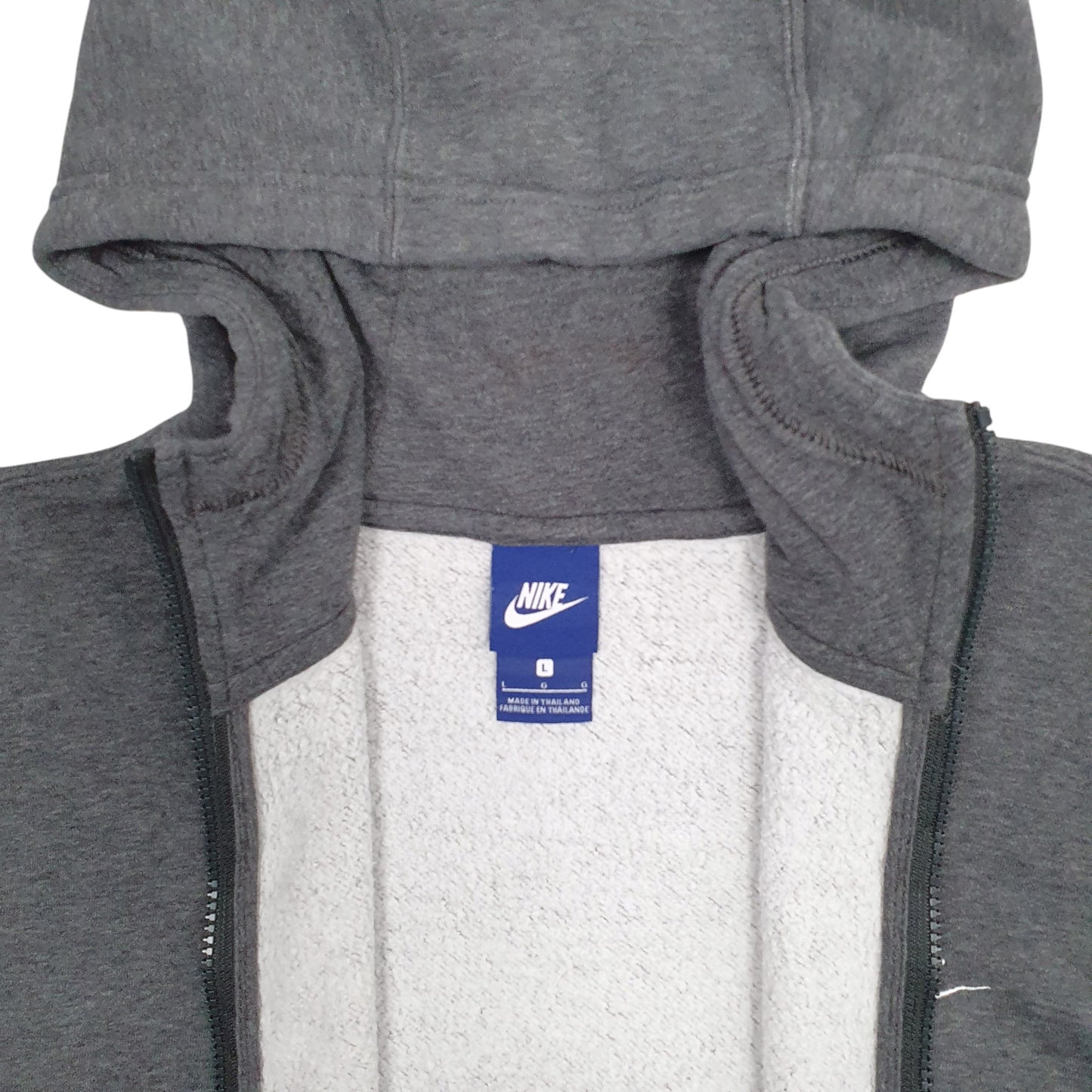 Mens Grey Nike  Full Zip Jumper