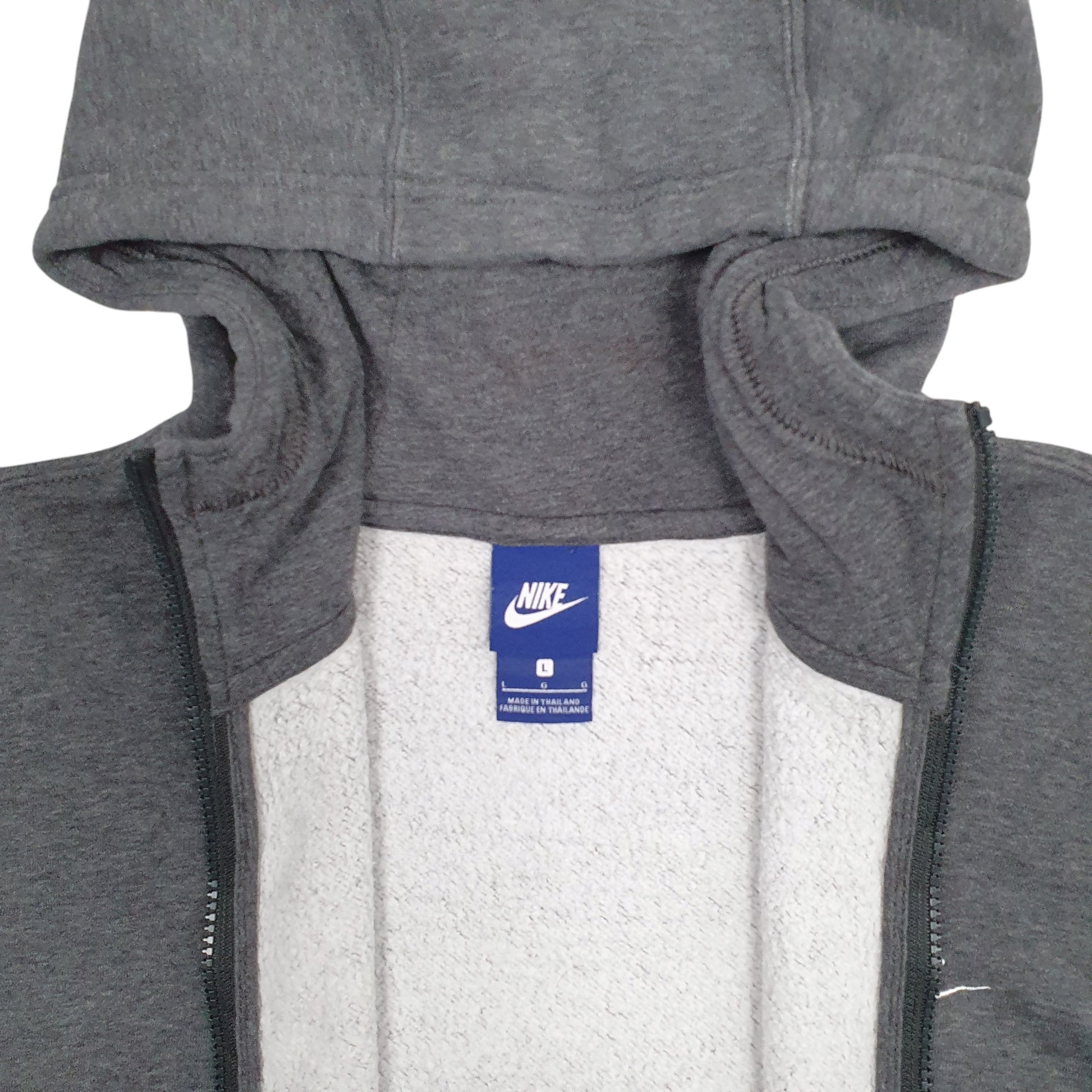 Mens Grey Nike  Full Zip Jumper