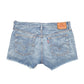 Womens Blue Levis 501 Jorts Hot Pants Denim Shorts