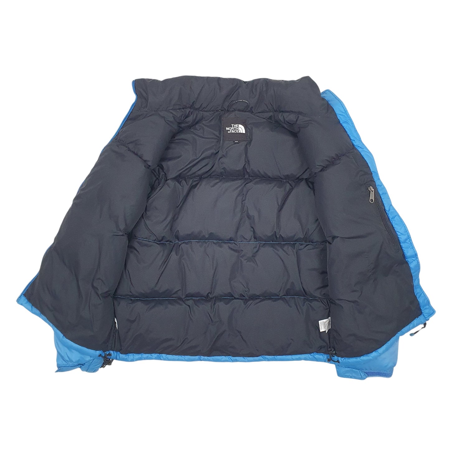 Mens Blue The North Face Nuptse 700  Coat