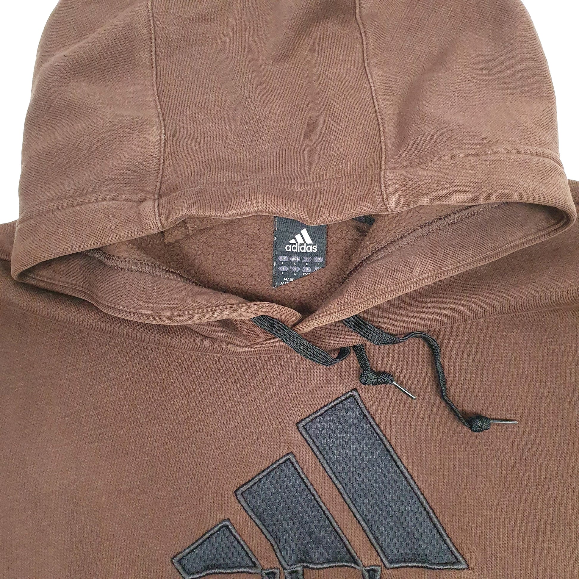 Mens Brown Adidas  Hoodie Jumper