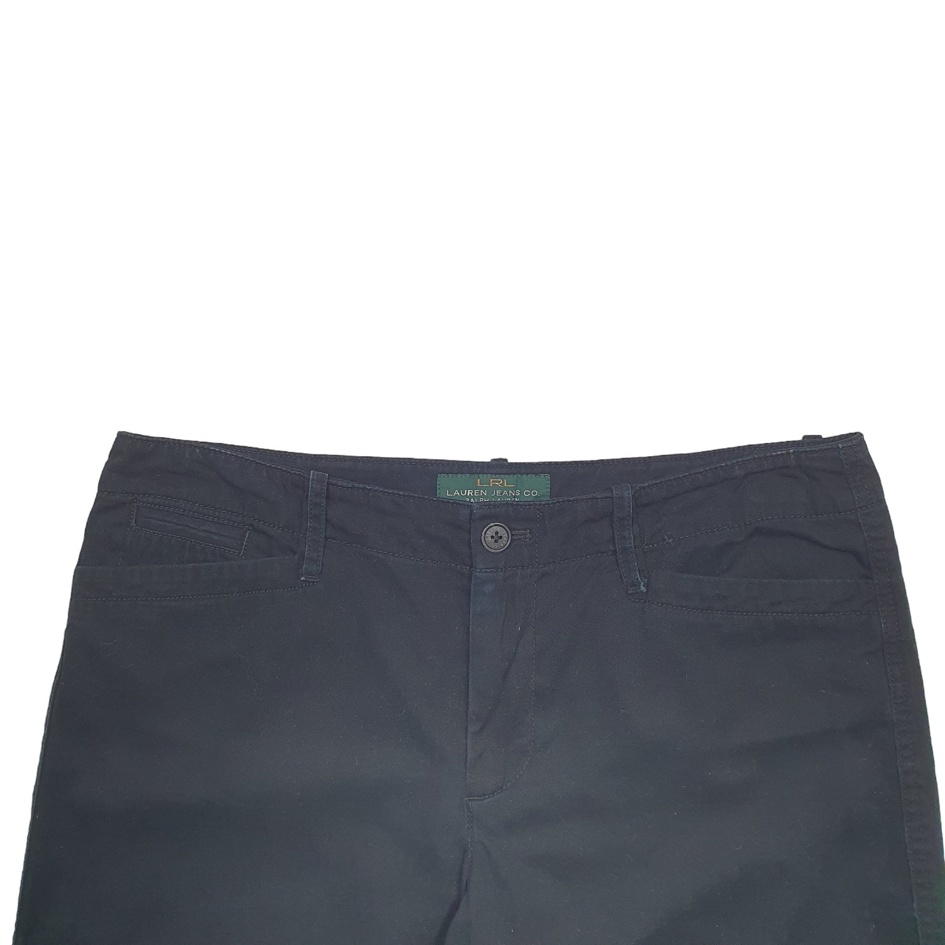 Womens Black Ralph Lauren  Chino Shorts