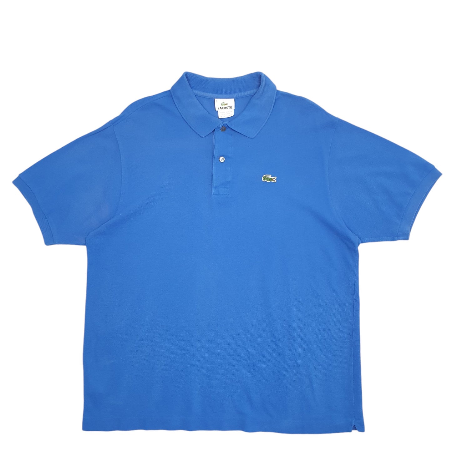 Mens Blue Lacoste  Short Sleeve Polo Shirt