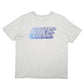 Mens Grey Nike Spellout Short Sleeve T Shirt