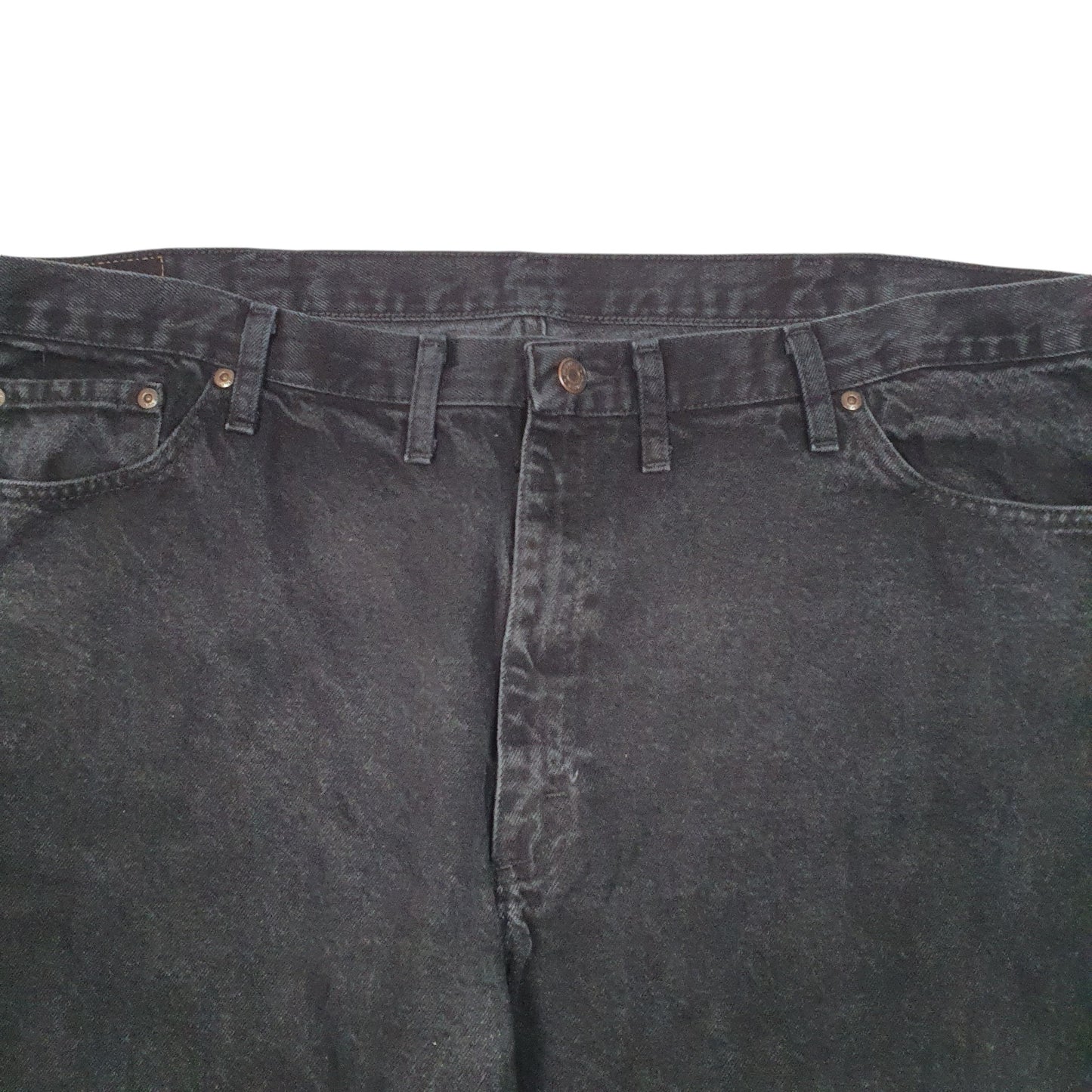 Mens Black Wrangler  Casual JeansW46 L32