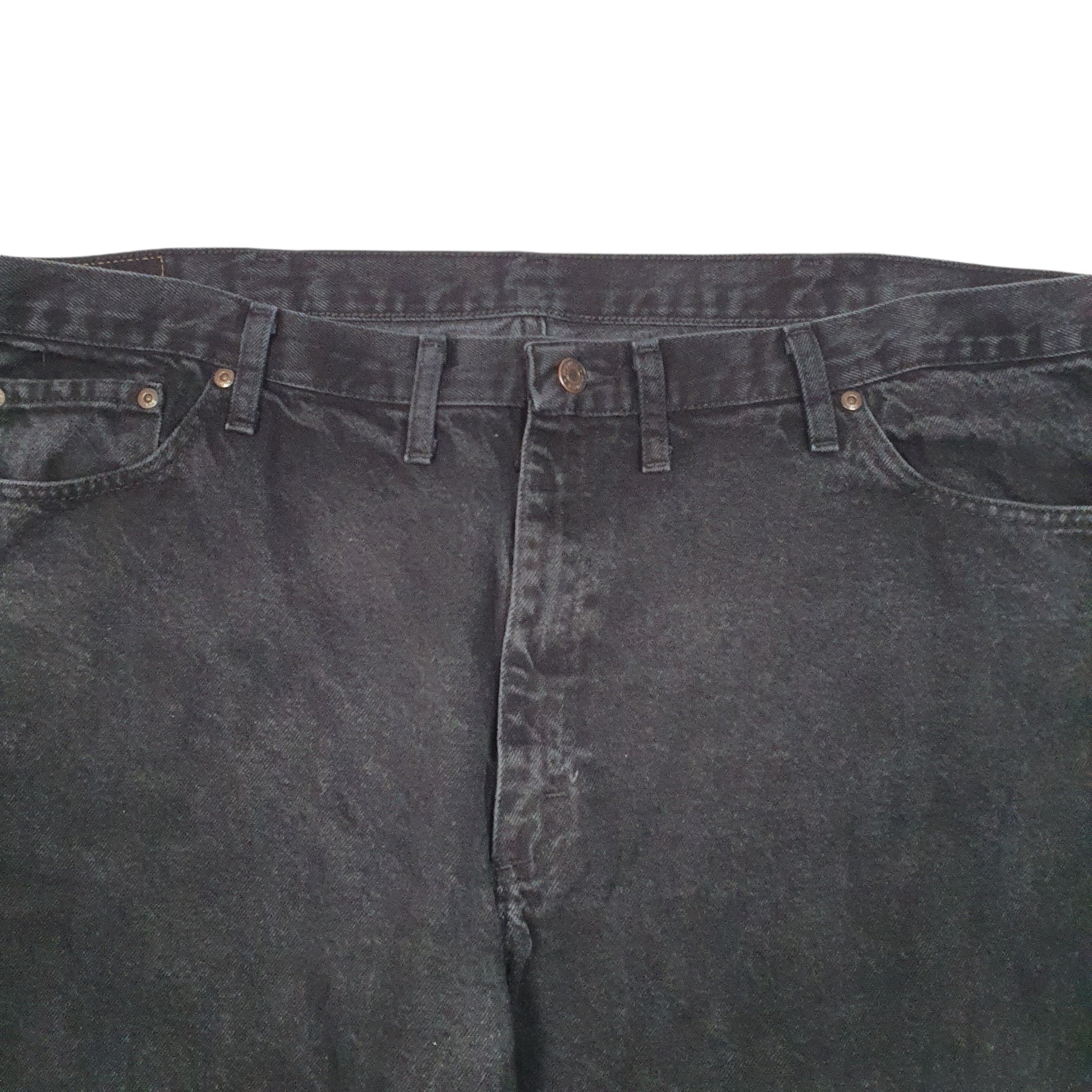 Mens Black Wrangler  Casual JeansW46 L32