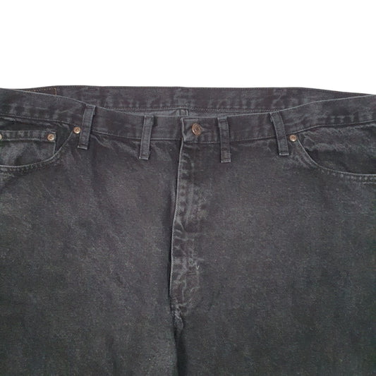 Mens Black Wrangler  Casual JeansW46 L32