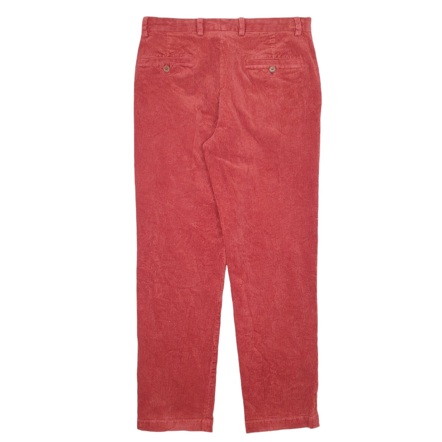 Mens Burgundy Brooks Brothers Cords Corduroy Trousers