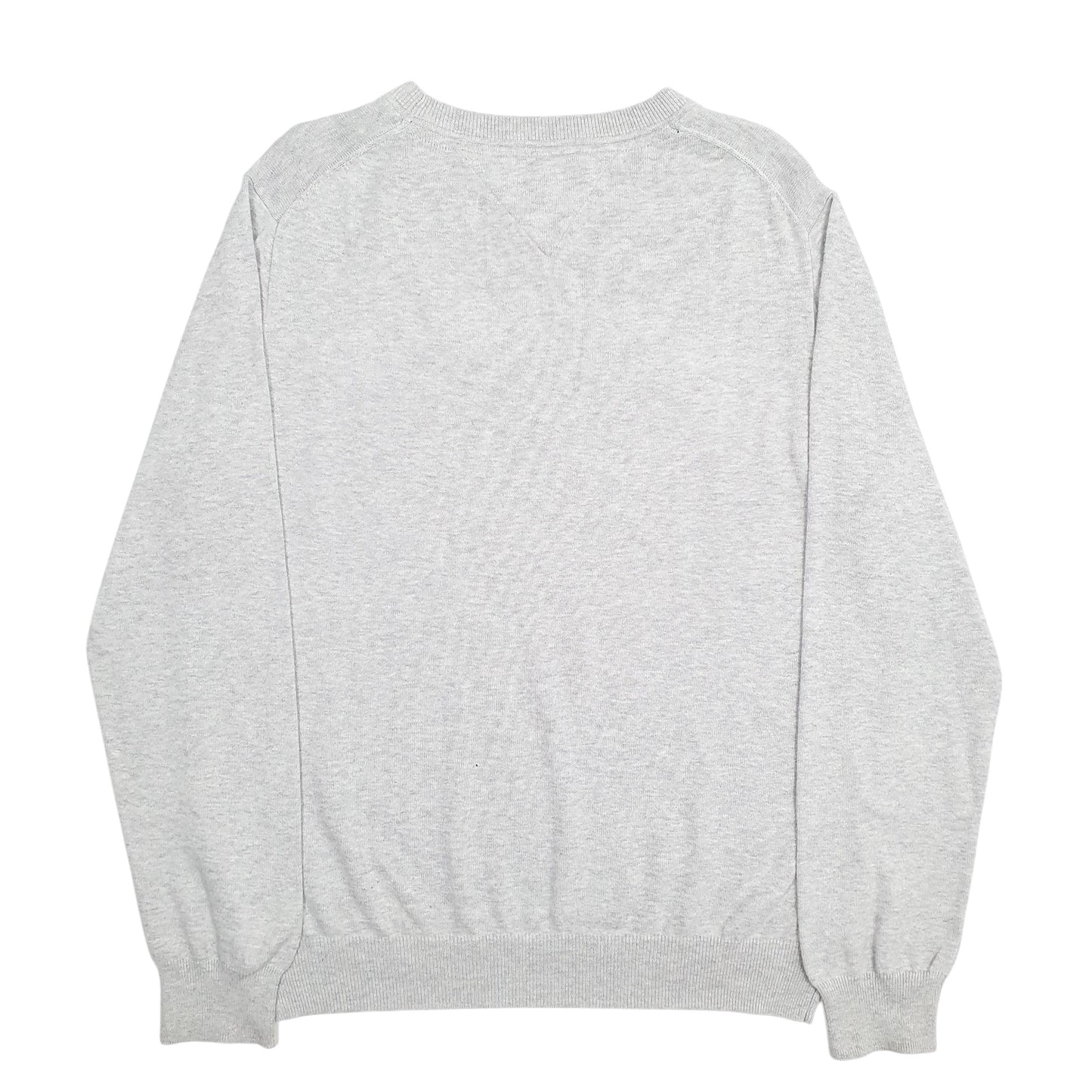 Mens Grey Tommy Hilfiger  Crewneck Jumper