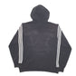Mens Black Adidas Spellout Hoodie Jumper