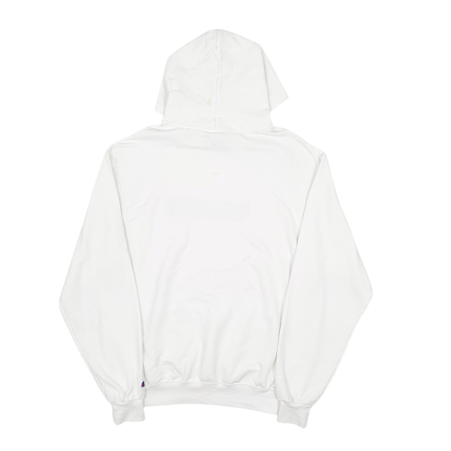 Mens White Champion  Hoodie Jumper