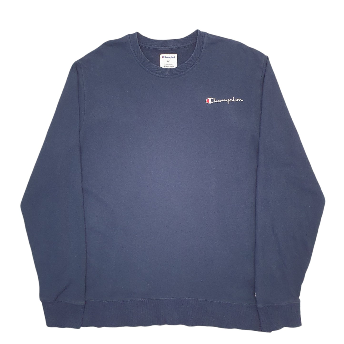 Mens Navy Champion  Crewneck Jumper
