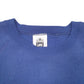 Mens Navy Lee Raglan Vintage Midweight Made In USA Crewneck Jumper