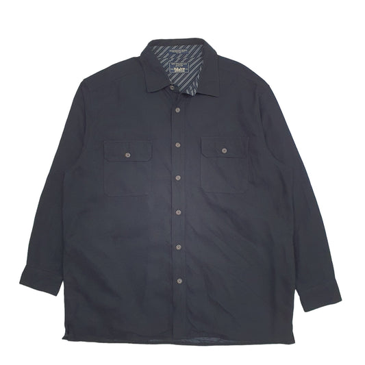 Mens Black Levis Shacket Overshirt Jacket Long Sleeve Shirt