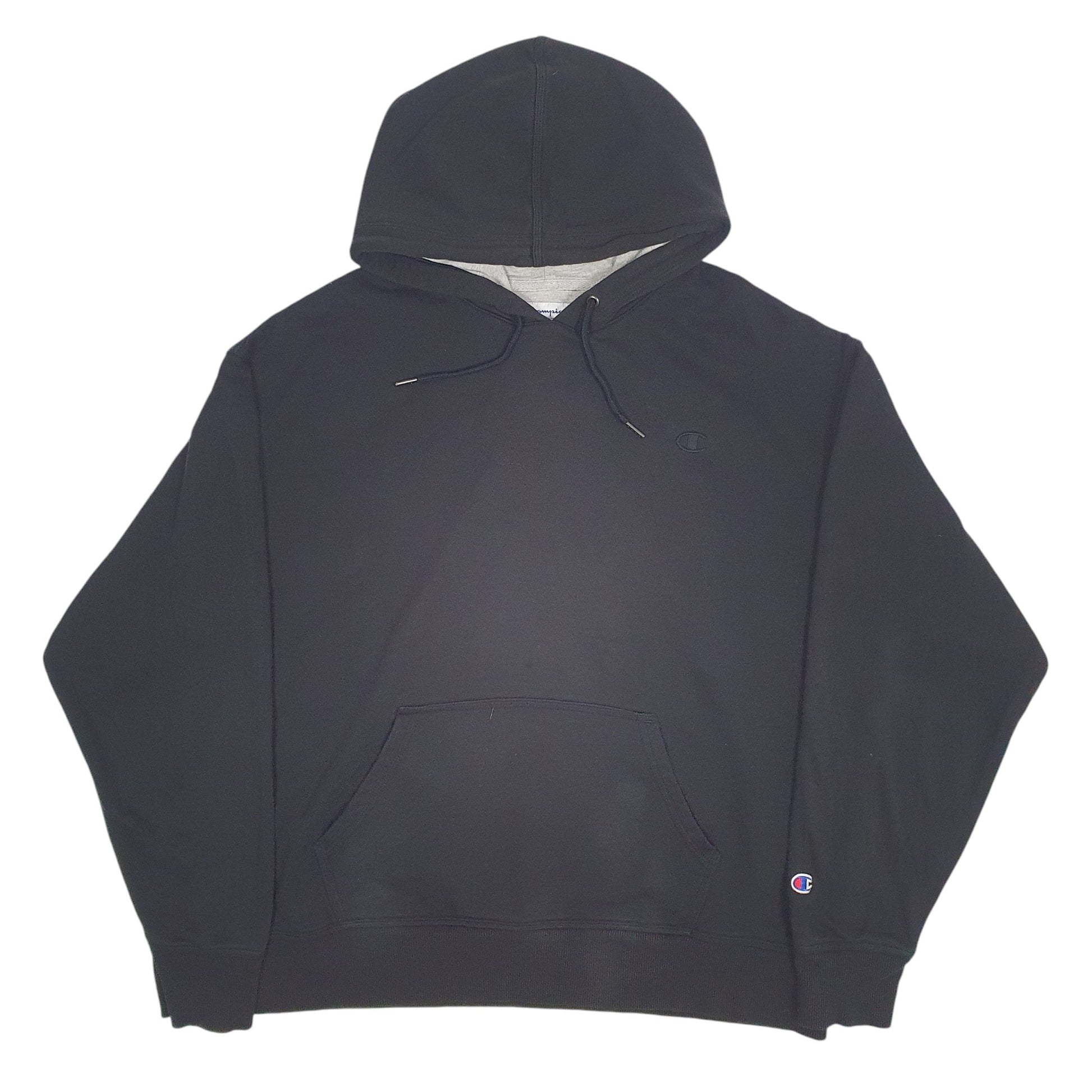 Mens Black Champion  Hoodie Jumper