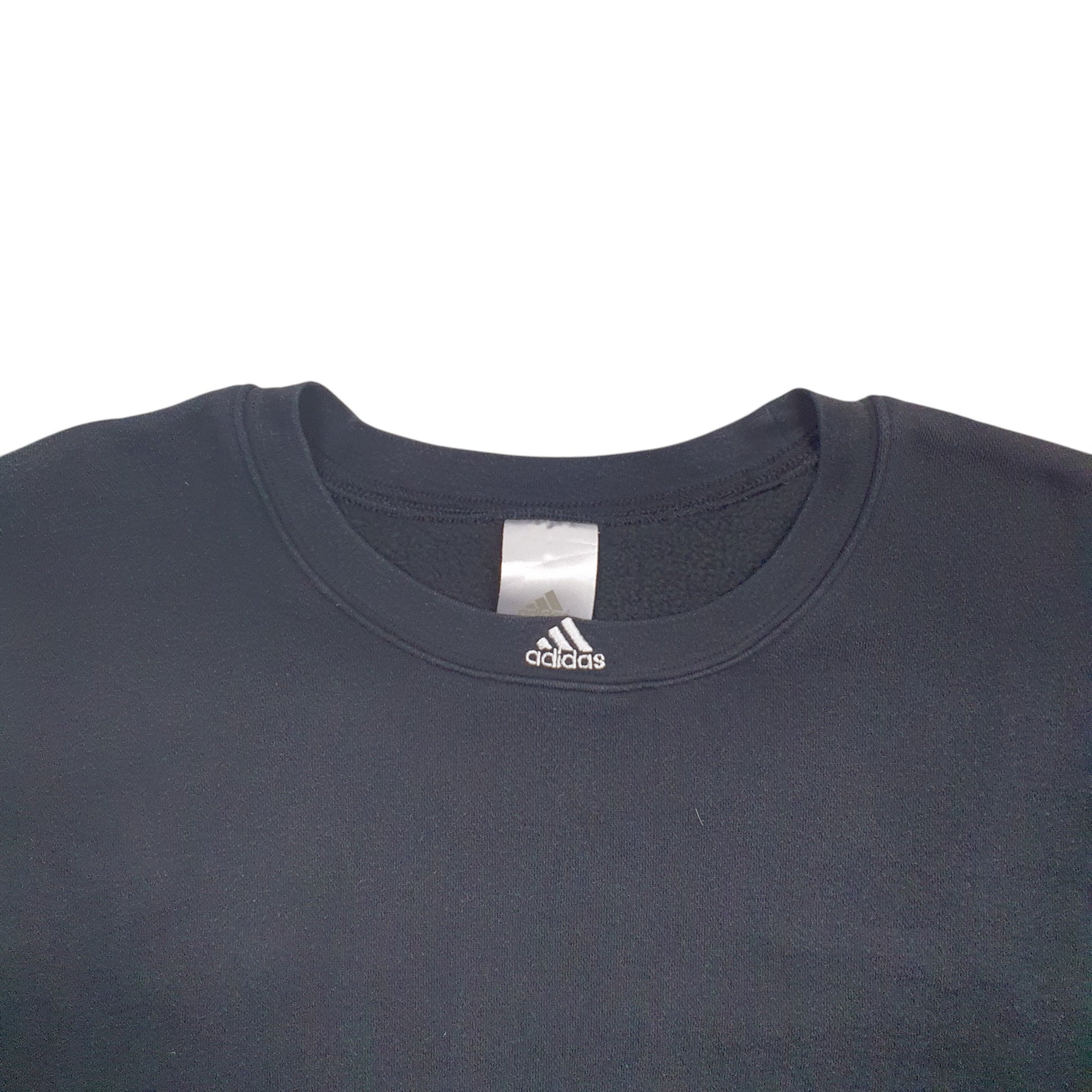 Mens Black Adidas  Crewneck Jumper