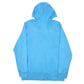 Mens Blue Adidas Spellout Hoodie Jumper