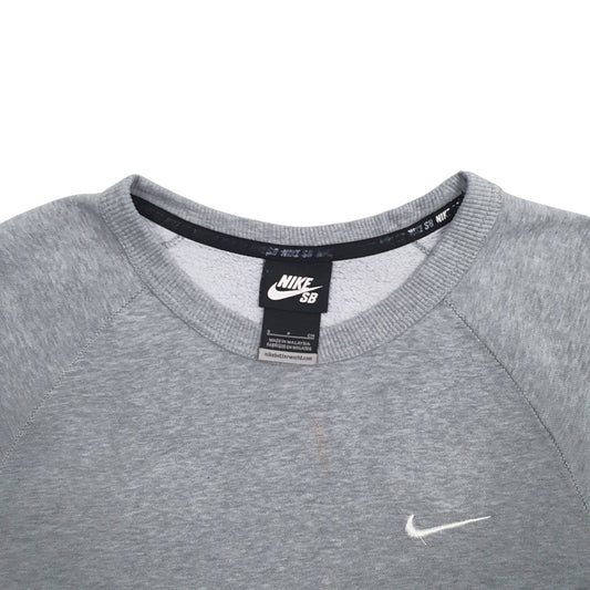 Mens Grey Nike  Crewneck Jumper